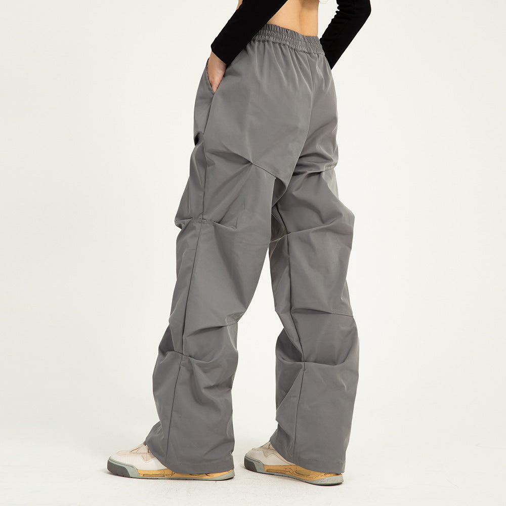 Unisex Pleated Stylish Cargos