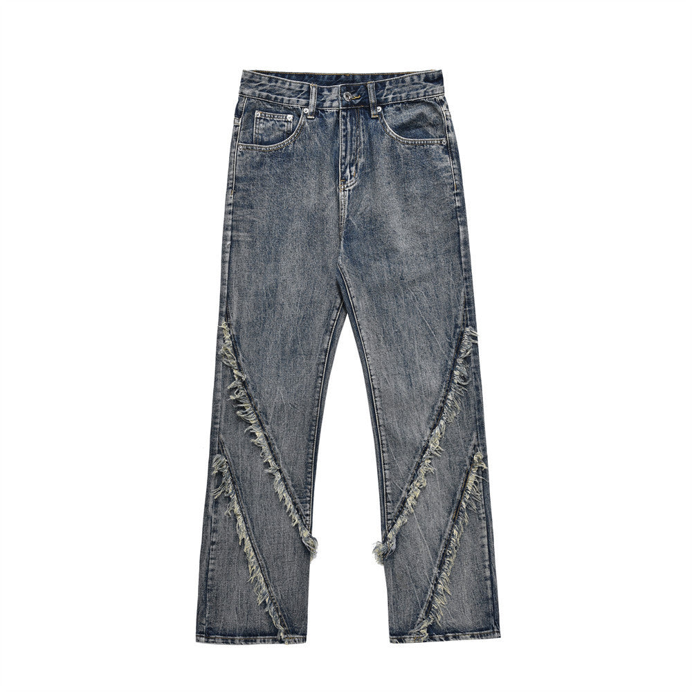 Retro Straight Denim Jeans