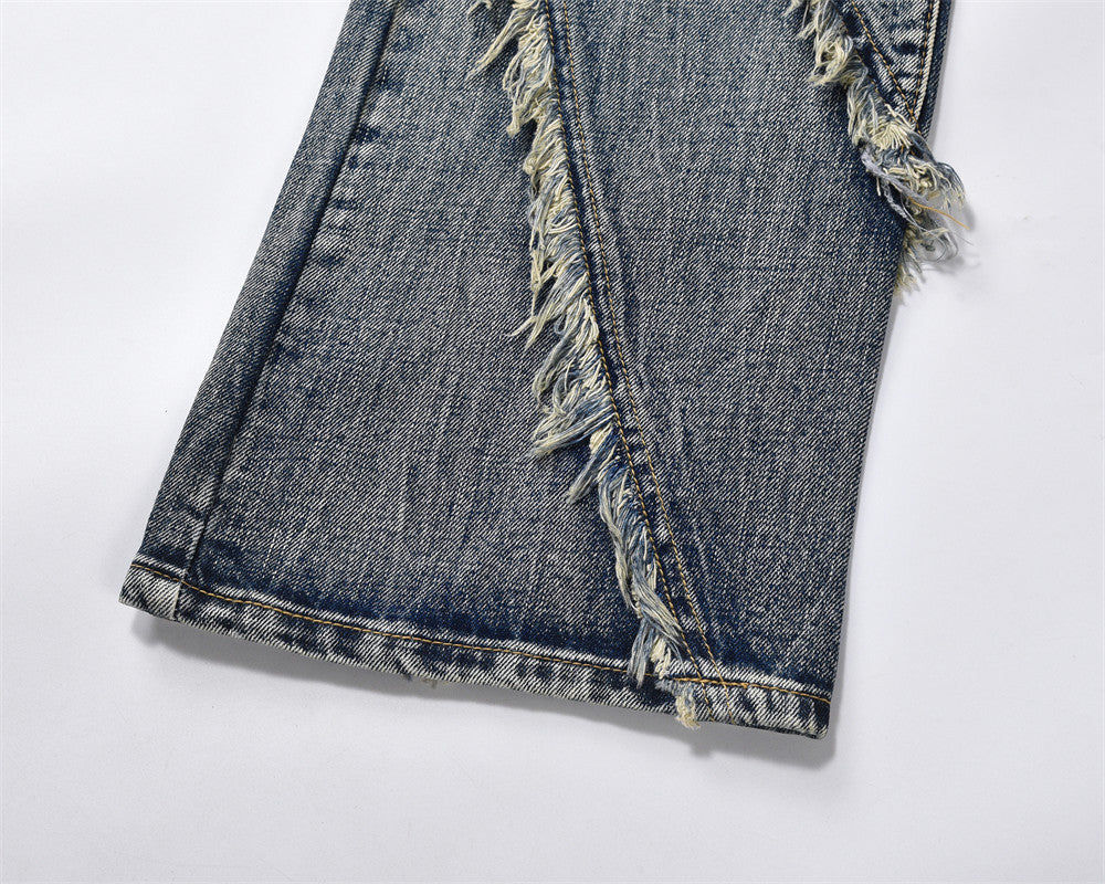 Retro Straight Denim Jeans