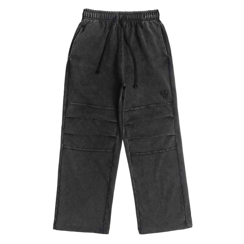 Baggy Washed Cotton Trousers
