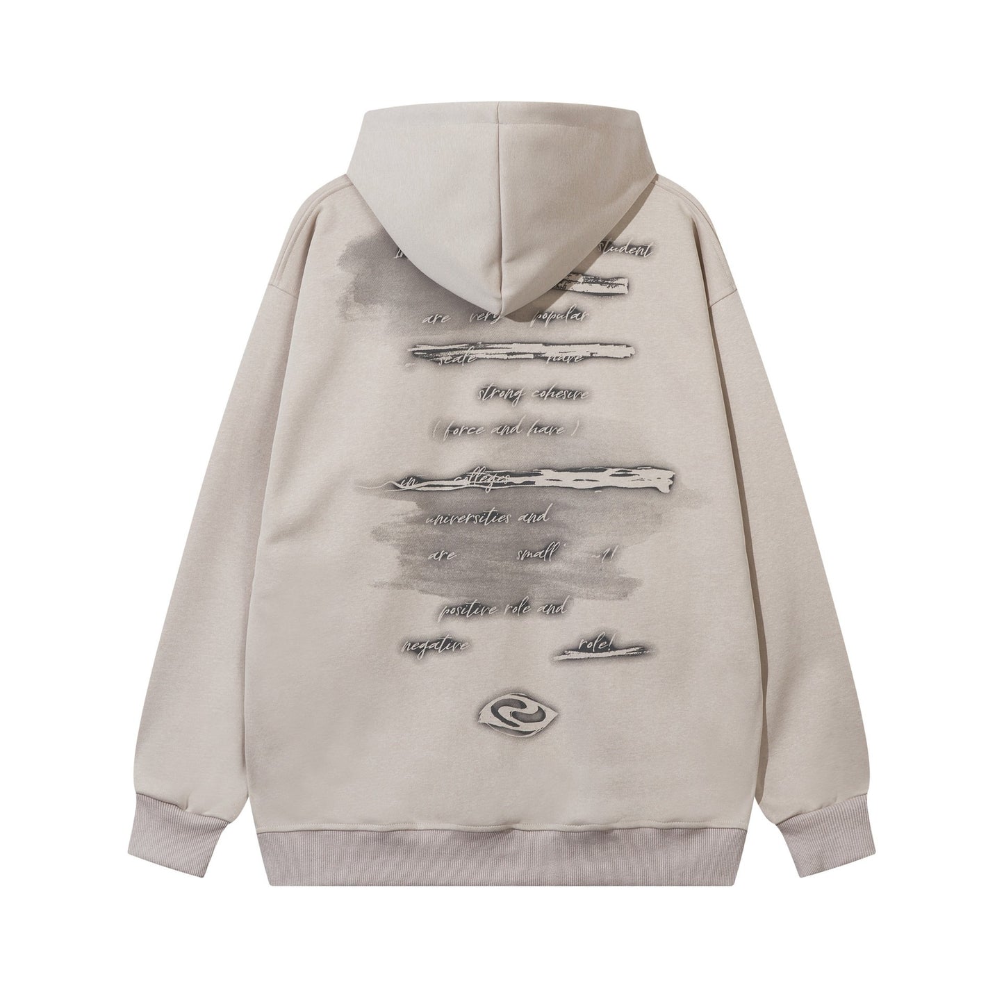 Loose Printed Hoodies