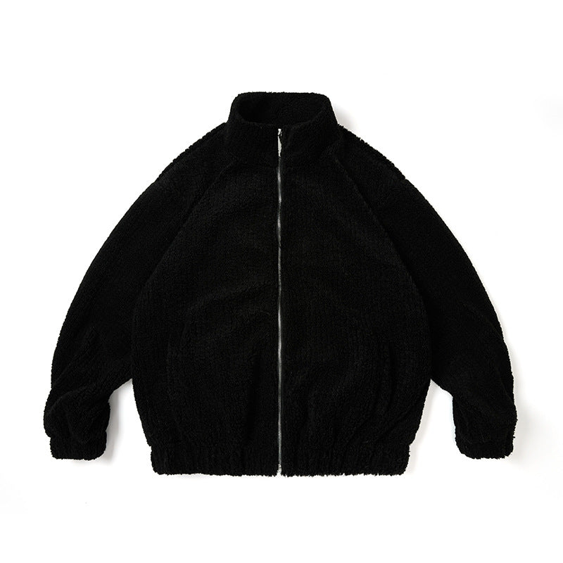 New Thickened Faux Cashmere Coat