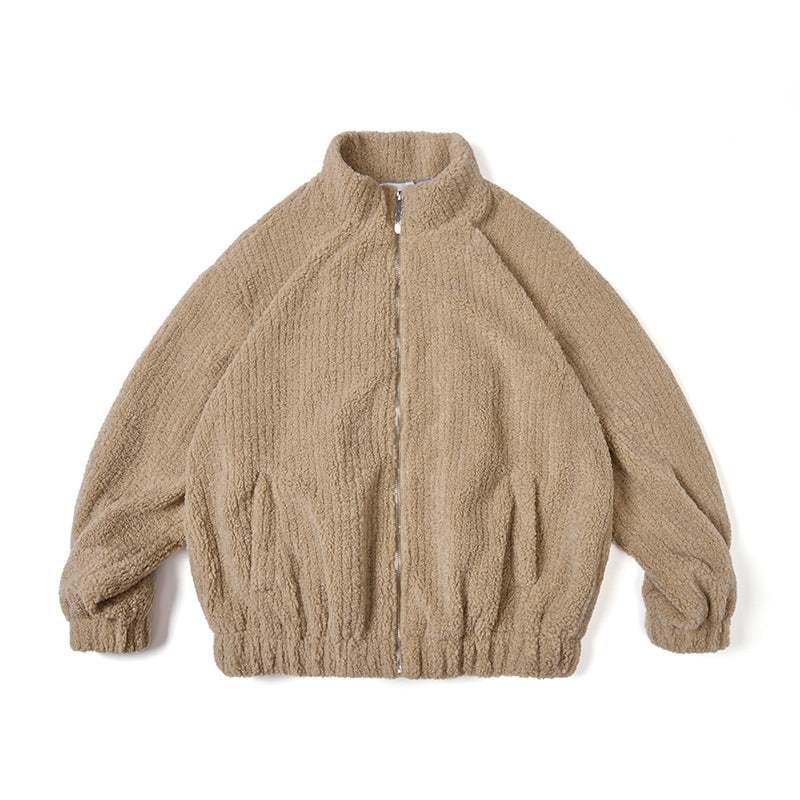 New Thickened Faux Cashmere Coat