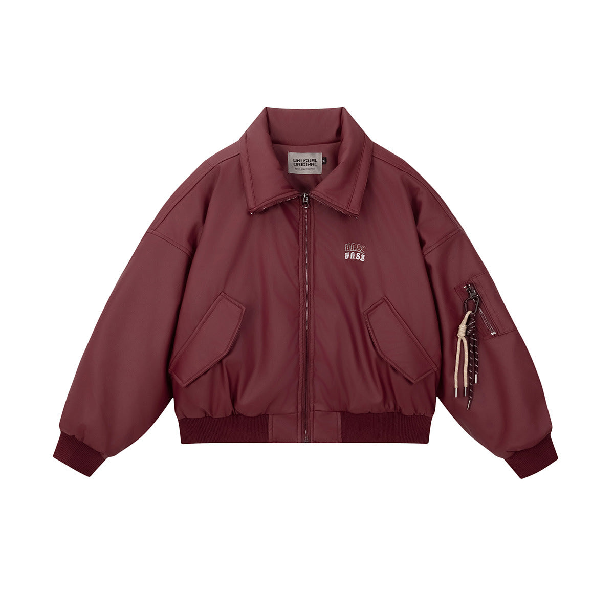 Men's Leather Coat | Embroidered Leather Coat | D-Vine