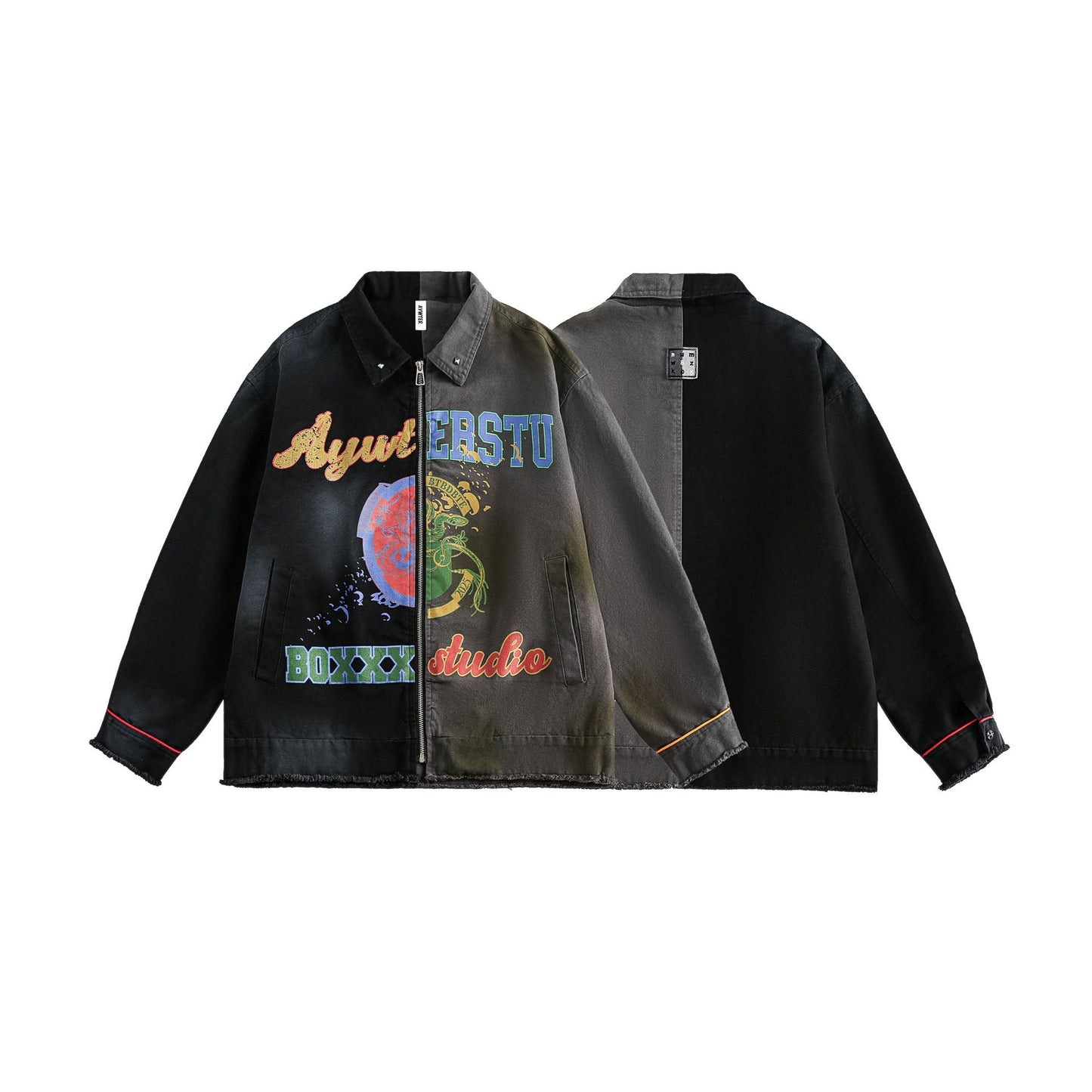 Women's Graffiti Jacket | Loose Touch Jacket | D-Vine
