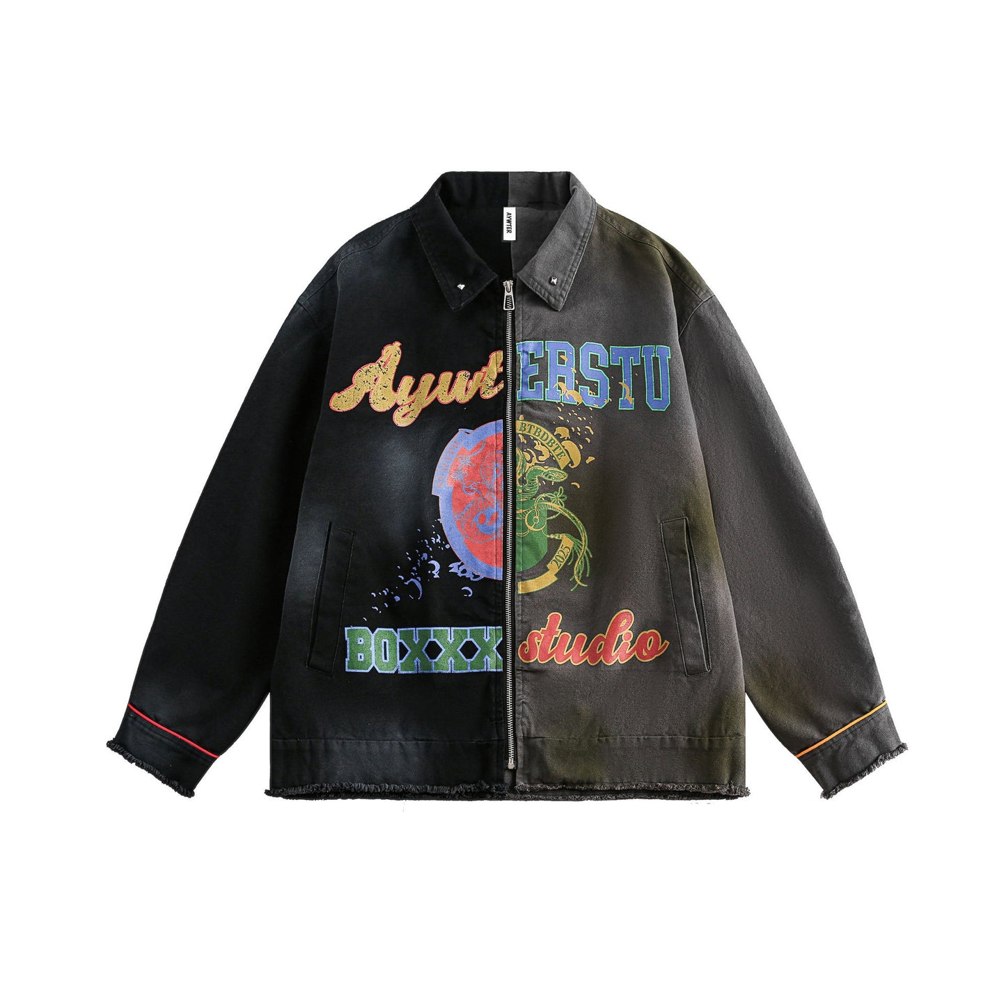 Women's Graffiti Jacket | Loose Touch Jacket | D-Vine