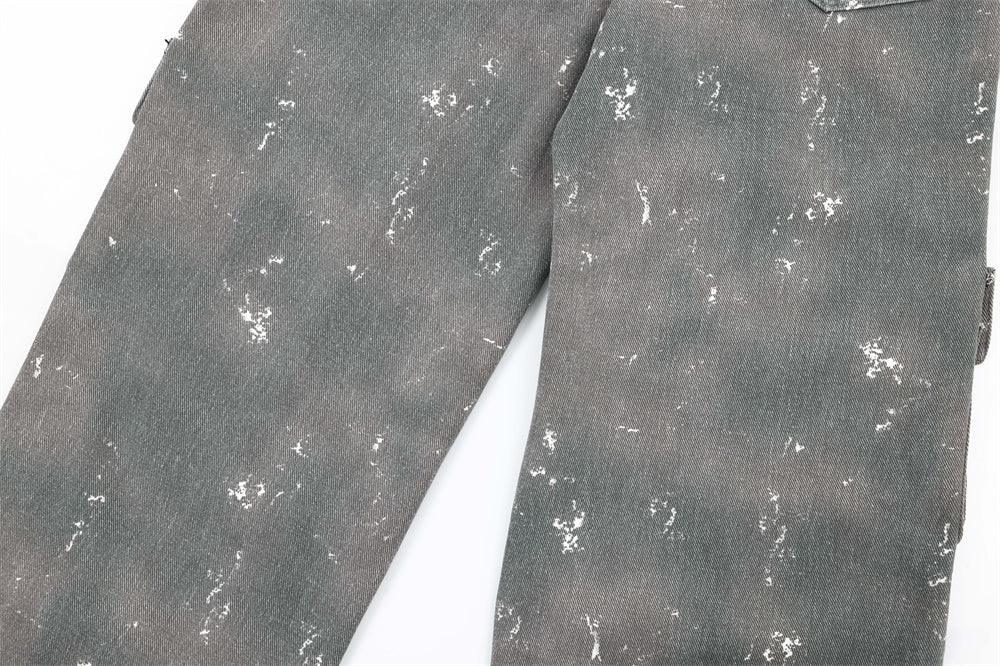 Splash-ink Workwear Denim Jeans