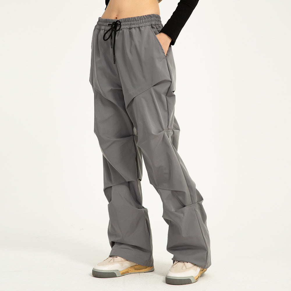 Unisex Pleated Stylish Cargos