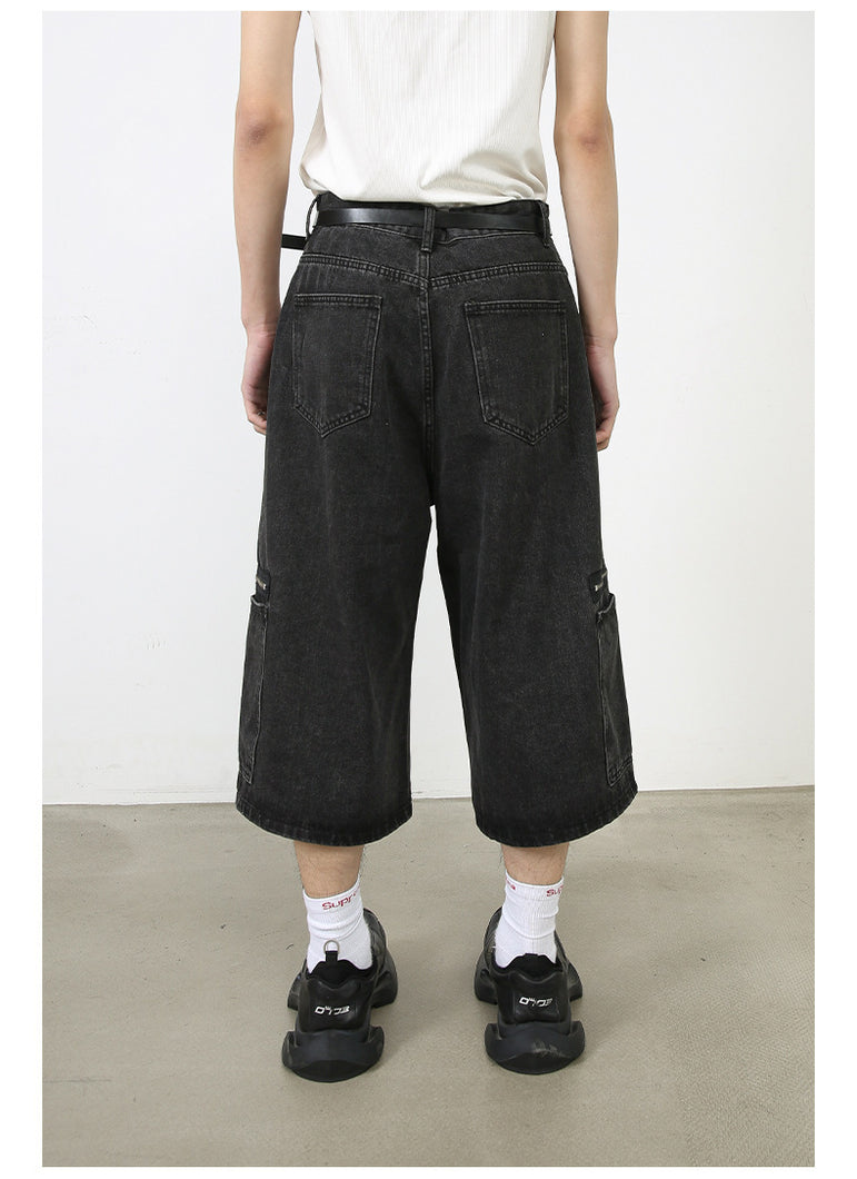 D-vine Denim Cropped Jeans - side view