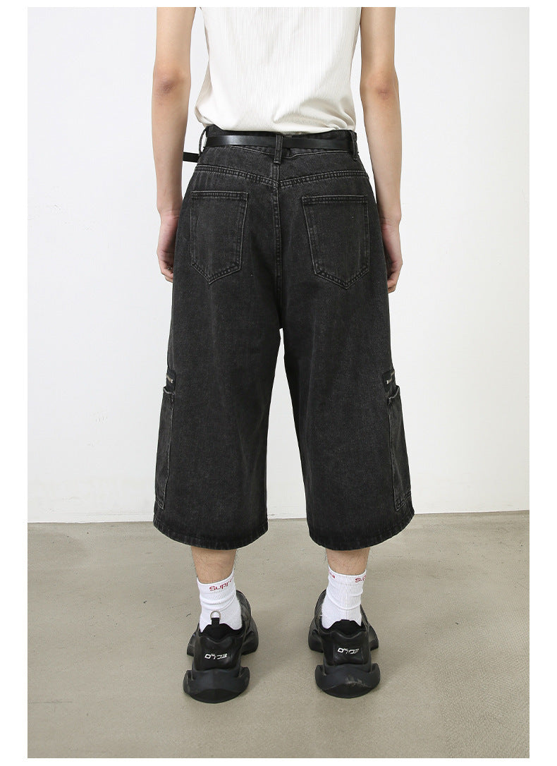 D-vine Denim Cropped Jeans - side view