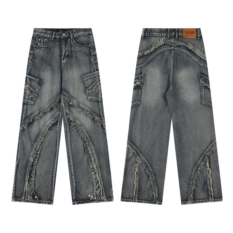 D-vine Reimagined Wide-leg Denim Jeans - styled outfit