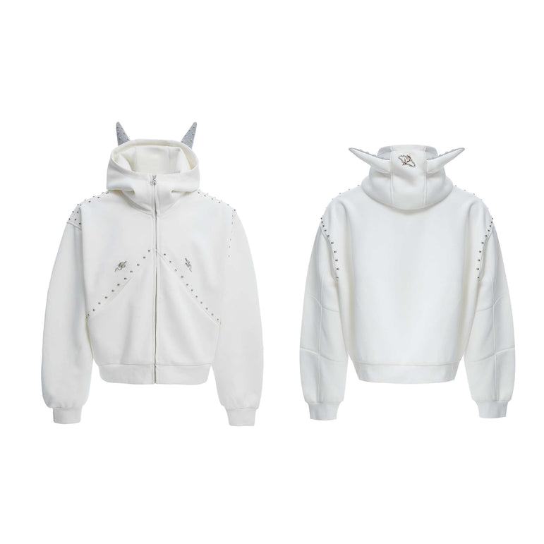 Cat Ear Hooded Sweatshirt | Casual Streetwear Hoodie