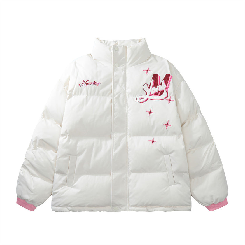 D-vine Printed Cotton-padded Puffer
