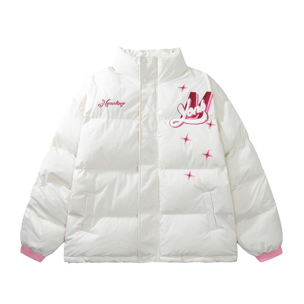 D-vine Printed Cotton-padded Puffer