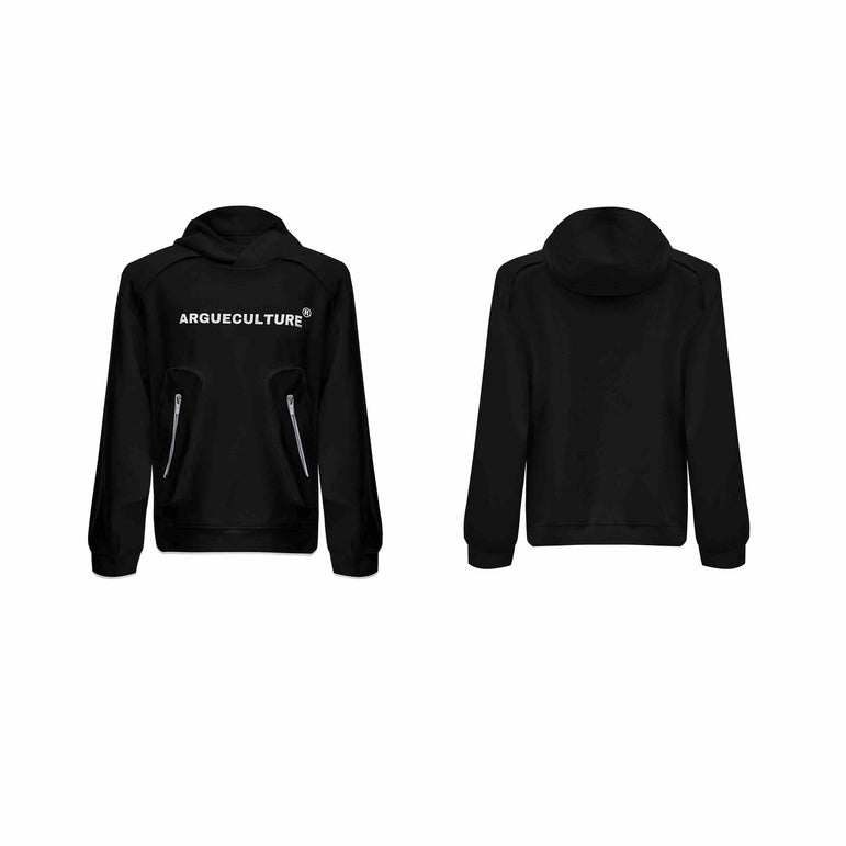 Oversized Cargo Pocket Pullover Hoodie | Streetwear
