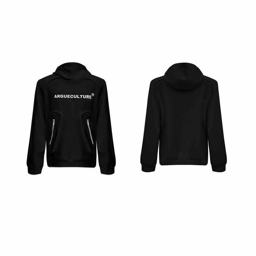 Oversized Cargo Pocket Pullover Hoodie | Streetwear