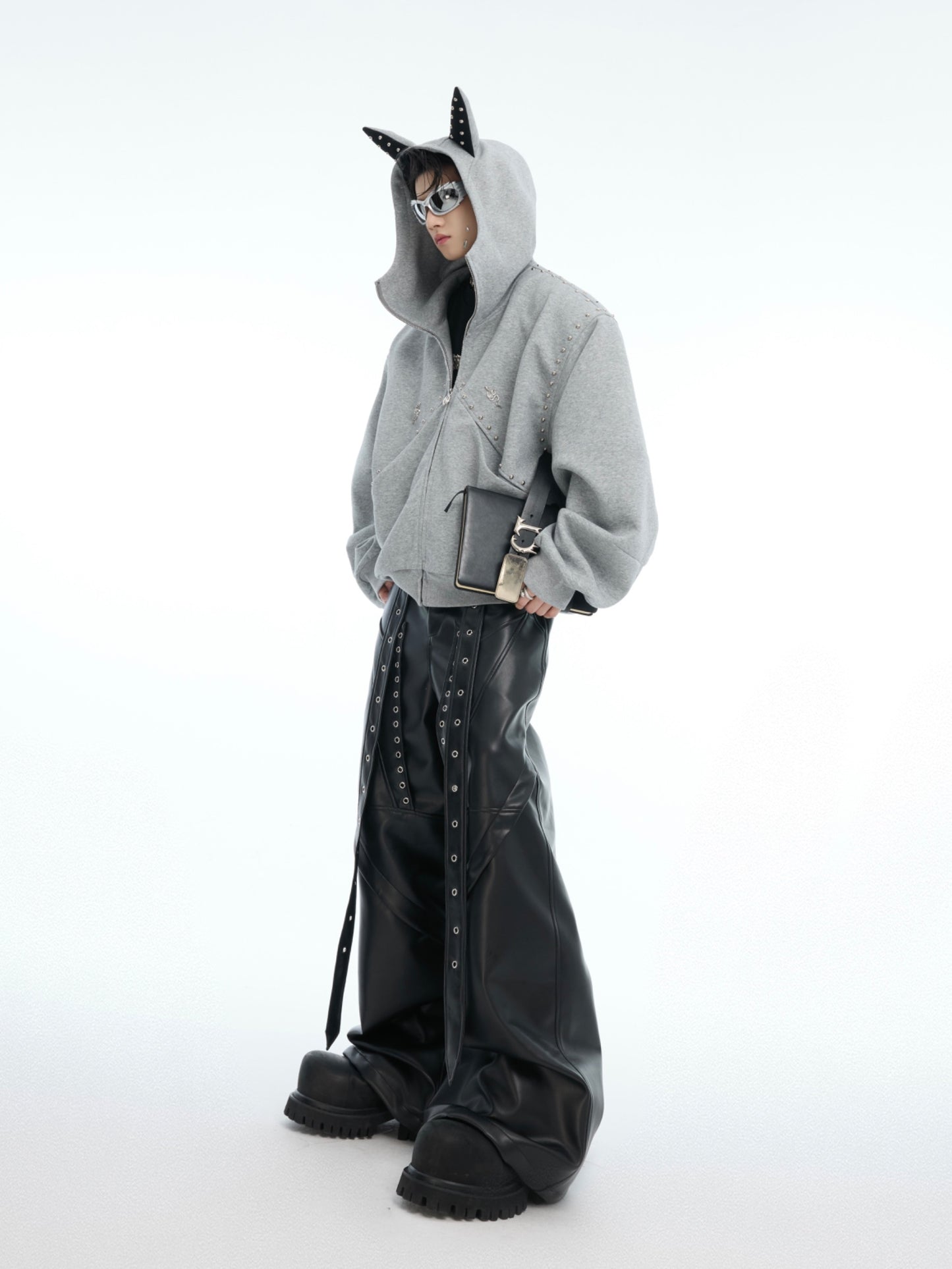 Spring Stitched Casual Hoodie