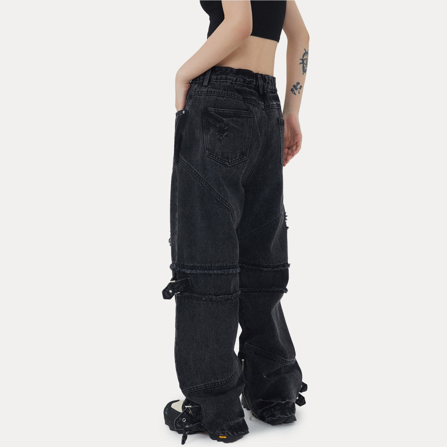 Unisex Loose Straight Denim Jeans