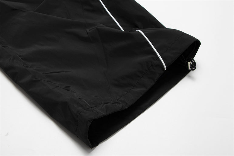 Striped Jogger Cargo Pants | Loose Fit Trousers