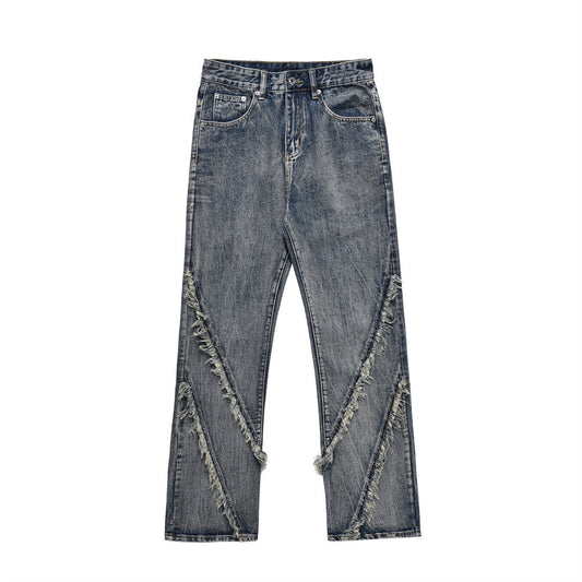 Retro Straight Denim Jeans