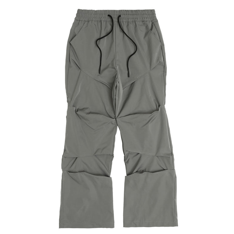 D-vine Unisex Pleated Stylish Cargos - flat lay product shot