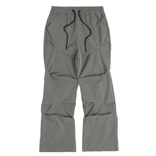 D-vine Unisex Pleated Stylish Cargos - flat lay product shot