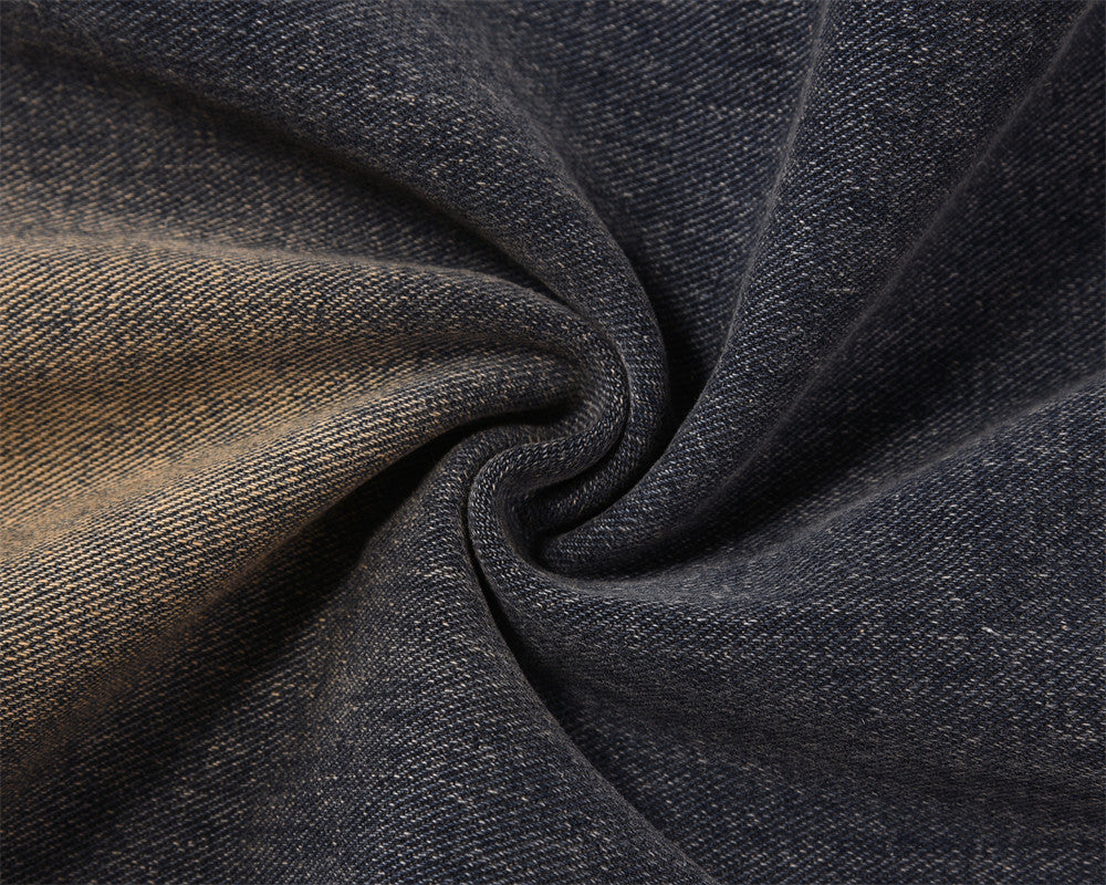 Slightly Flared Denim Jeans