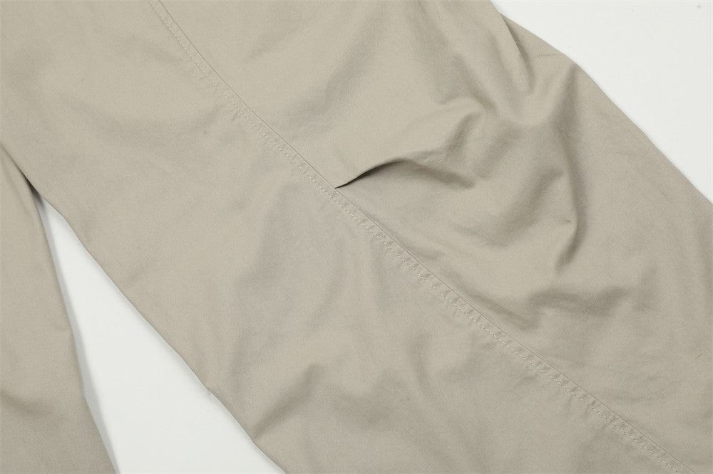 D-vine Wide-leg Cargos - back view