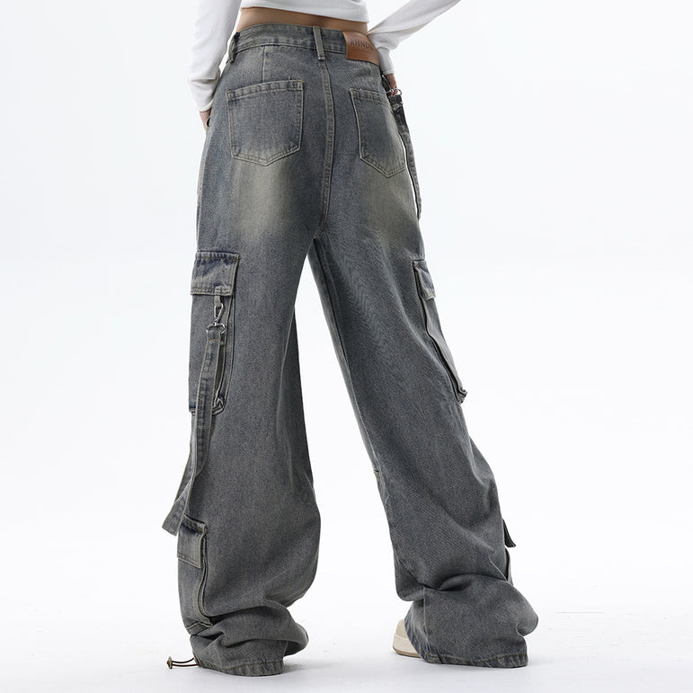 Reimagined Retro Multi-pocket jeans