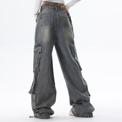 Reimagined Retro Multi-pocket jeans