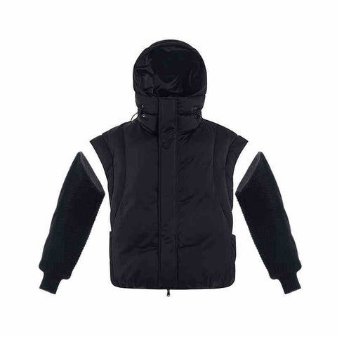 Men's Puffer Jacket | Knitted Cotton Puffer | D-Vine