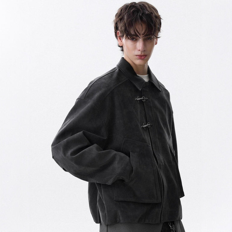 D-vine Maillard Leather Jacket