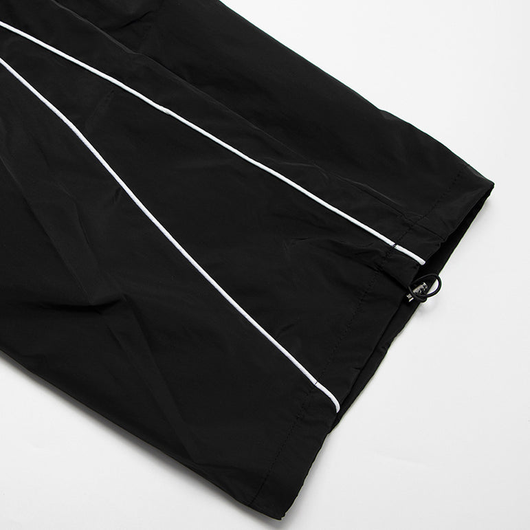 Striped Jogger Cargo Pants | Loose Fit Trousers