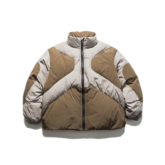 Loose Multicolour Thick Puffer