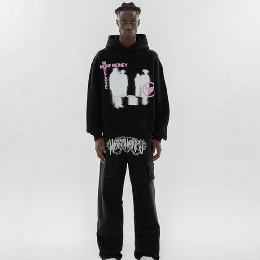 Retro High Sense Punk Hoodies