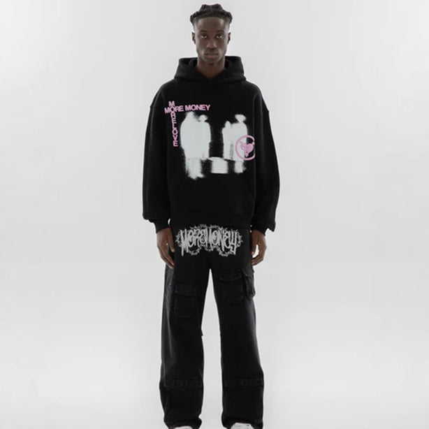 Retro High Sense Punk Hoodies