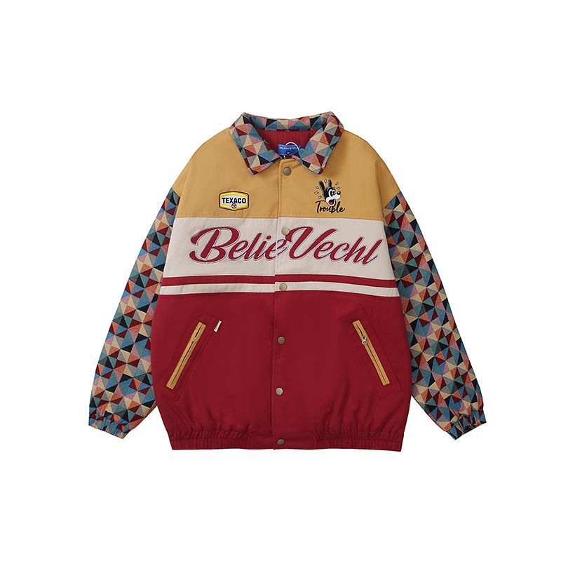 Polo Collar Jacket | Loose Polo Jacket | D-Vine