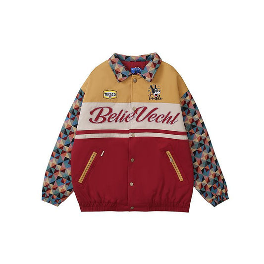 Polo Collar Jacket | Loose Polo Jacket | D-Vine