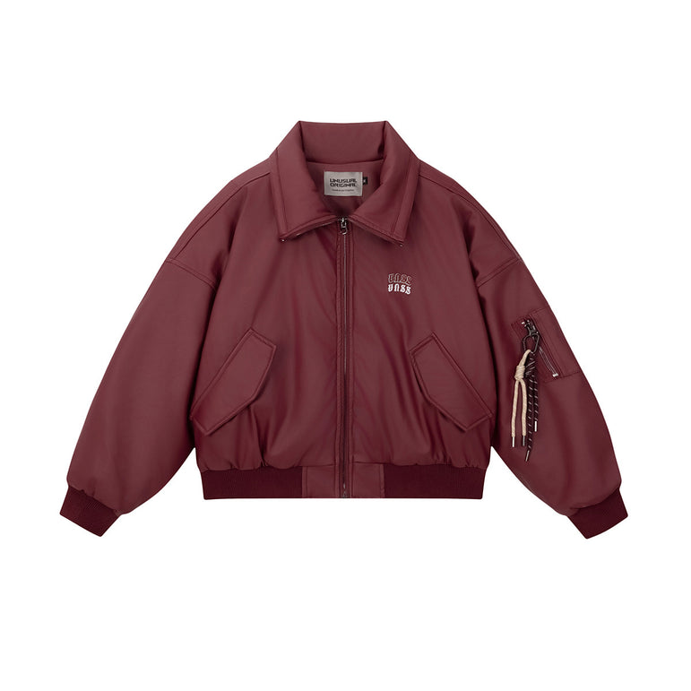 Men's Leather Coat | Embroidered Leather Coat | D-Vine