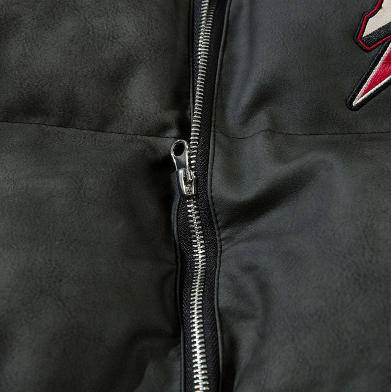 Cotton Puffer Jacket | Embroidered Cotton Puffer | D-Vine