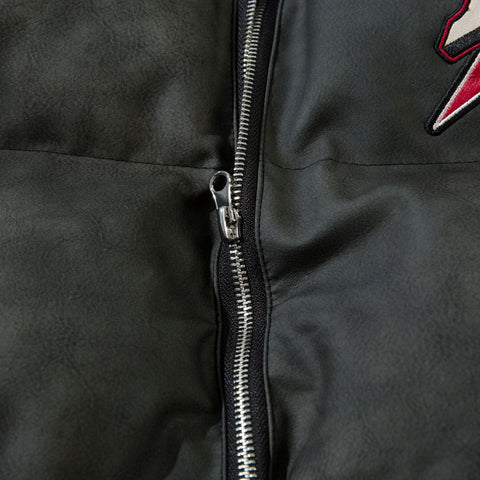 Cotton Puffer Jacket | Embroidered Cotton Puffer | D-Vine