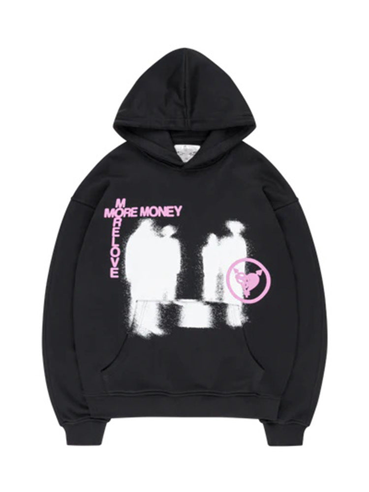 Retro High Sense Punk Hoodies