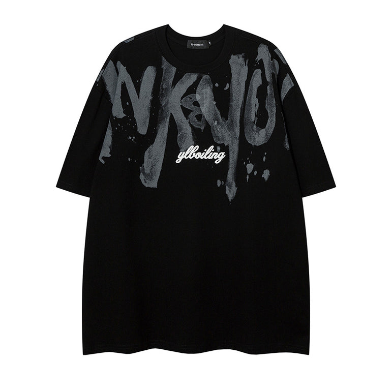 D-vine Retro Graffiti T-shirt - back view