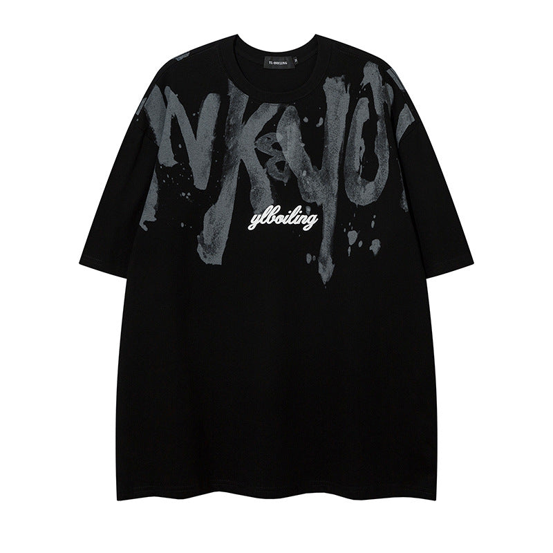 D-vine Retro Graffiti T-shirt - back view