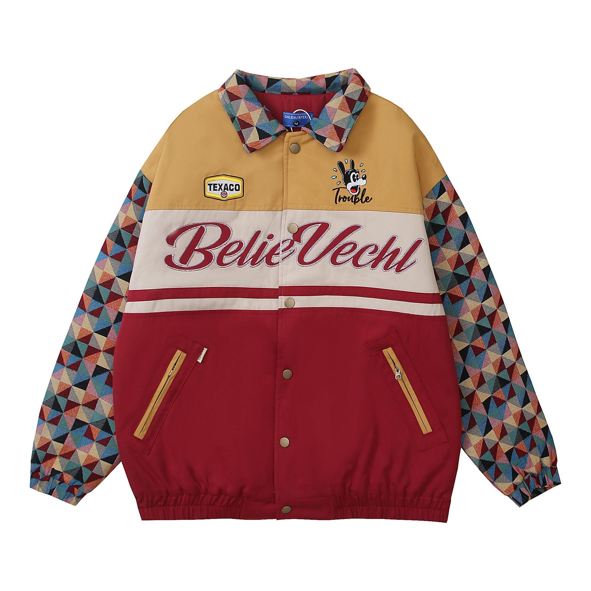 Polo Collar Jacket | Loose Polo Jacket | D-Vine