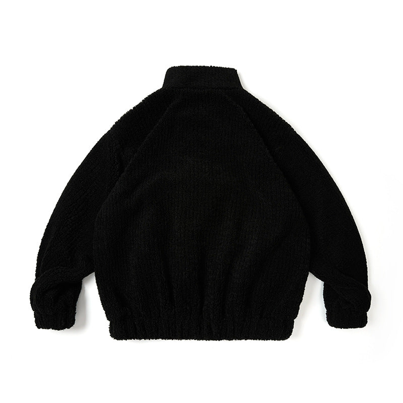 New Thickened Faux Cashmere Coat