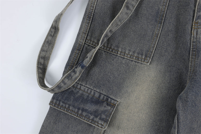 Reimagined Retro Multi-pocket jeans