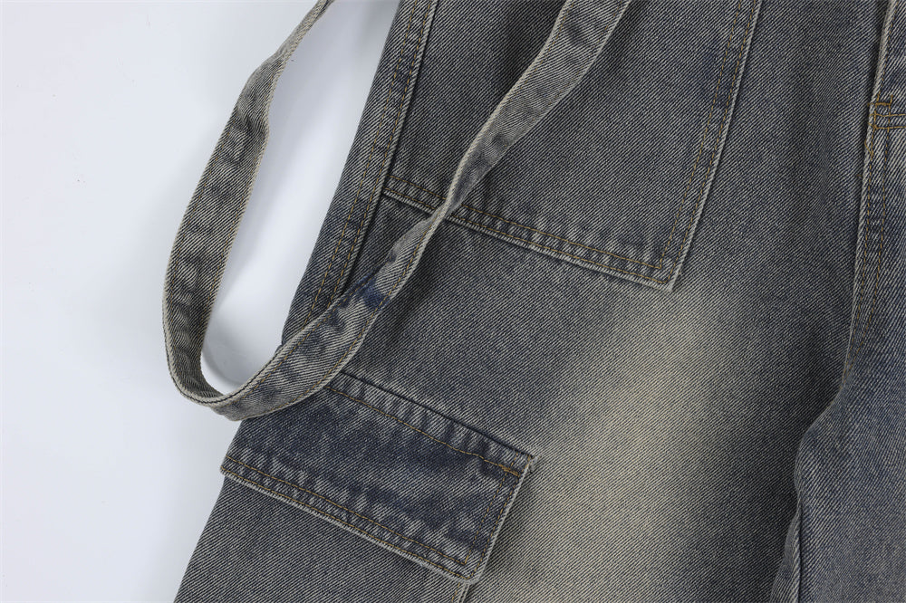 Reimagined Retro Multi-pocket jeans