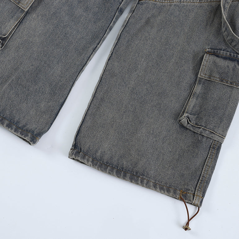 Reimagined Retro Multi-pocket jeans