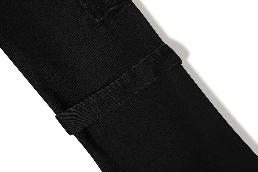 Punk Flared Denim Jeans | Bootcut Streetwear